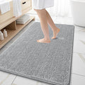 OLANLY Large Bathroom Rugs 59x35, Extra Soft Absorbent Chenille Bath Rugs by OLANLY