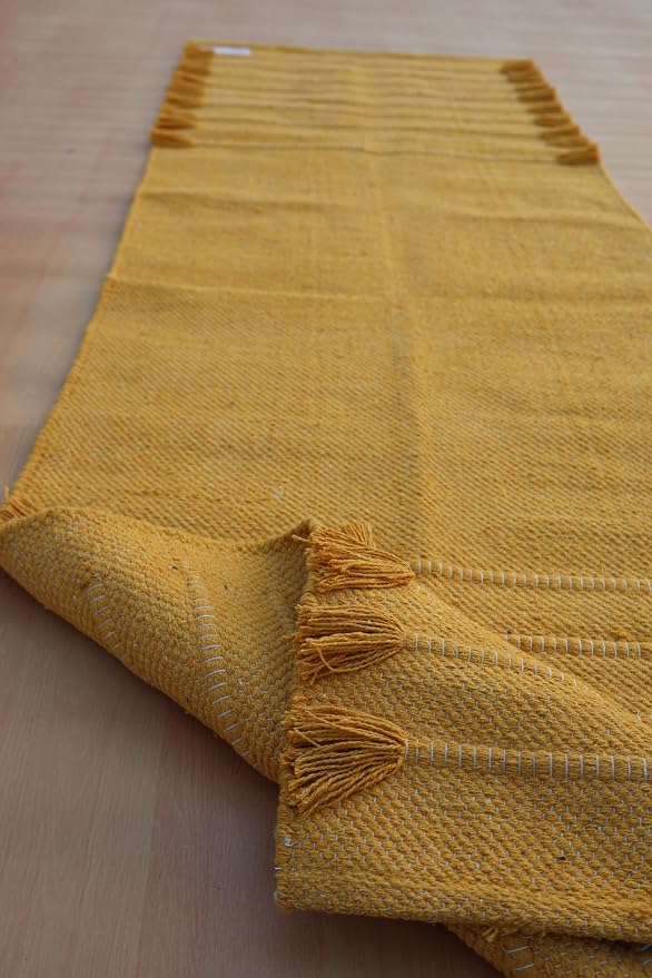 Jaipur art & Rugs Organic Cotton Yoga Mat - Image 5