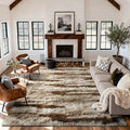 8x10 Ft Extra Large Shag Rugs for Living Room, Tie Dyed Ultra Soft Fluffy Furry by Cuzwlovita