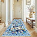 Rug for Hallways Kitchen Rug 3x7, Non Slip Washable Runner Rug by WelcometoBabovid