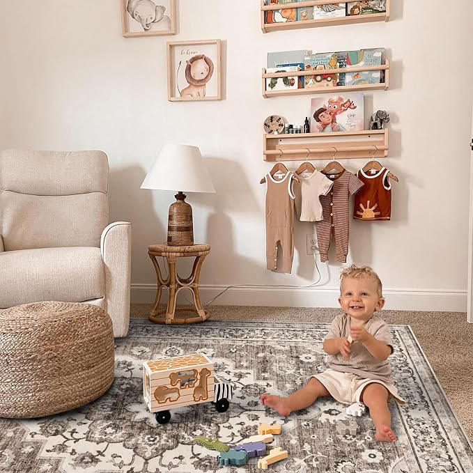 TOPRUUG Washable Oriental Area Rug - Image 5