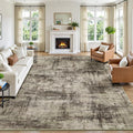 Lofus 8x10 Area Rug for Living Room, Neutral Modern Washable Carpet for Bedroom by Lofus