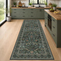 Washable 2'6"x8' Kitchen Runner Rugs Non Skid, 8ft Long Hallway Runner Rug by Evyhood