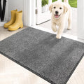 PURRUGS Dirt Trapping Door Mat 20" x 31.5", Non-Slip Machine Washable Entryway by PURRUGS
