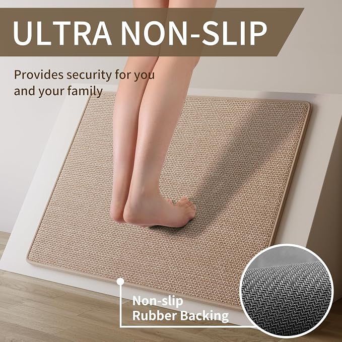 YDKGL Kitchen mats for Floor Water and Oil Absorbent Runner Rugs for Kitchen - Image 4