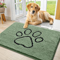 Smiry Dog Door Mat for Muddy Paws, Absorbent Dirt Trapper Non Slip Quick Dry by Smiry