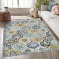 Lahome Moroccan Trellis Washable Area Rugs 5x7, 5x7 Area Rugs by Lahome