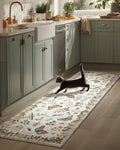 Machine Washable Kitchen Runner Rugs: 2'6"x8' Hallway Runner Stain Resistant by palohom