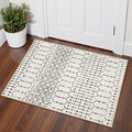 Lahome Moroccan Front Door Rugs Indoor 2x3 Non-Slip Washable Door Mats Indoor by Lahome