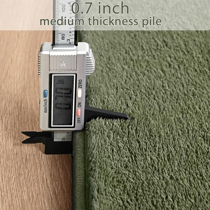 ISEAU 3x5 Rug for Bedroom, Soft Memory Foam Carpet - Image 9