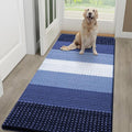 Kitinjoy Indoor Outdoor Door Mat, 59x24 Non-Slip Absorbent Dirt Trapper by Kitinjoy