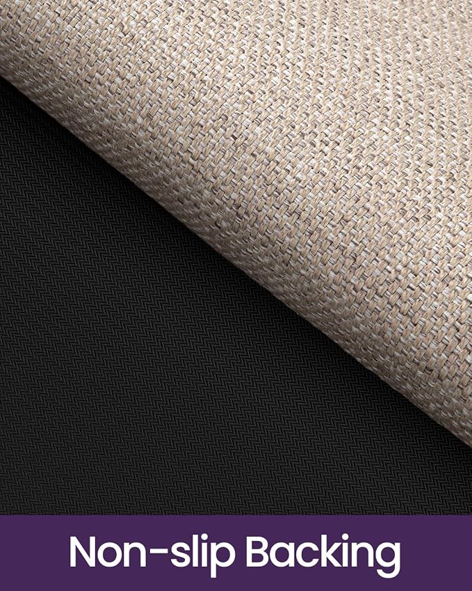 DEXI Ultra Thin Door Mat Indoor Entrance 48x72, Non Slip Rubber Backed Entryway - Image 6