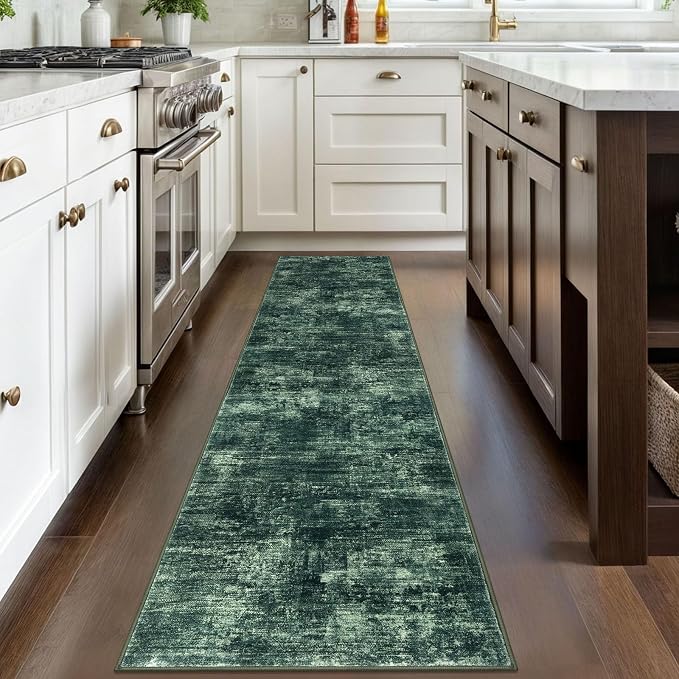 IOHOUZE Abstract Runner Rug 2x8 Ft Washable Runners - Image 3