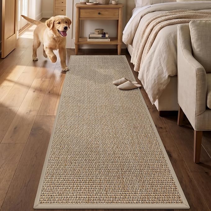 DEX Hallway Runner Rug 2'4''x12, Non Slip Rubber Backing Inside Entryway Carpet - Image 9