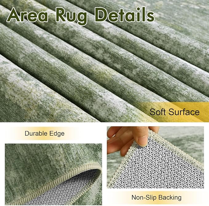 9x12 Ft Extra Large Washable Area Rugs - Image 6