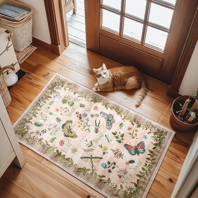 2x3 Washable Small Rugs for Entryway: Door Mat Indoor Entrance Throw Rug - Image 7