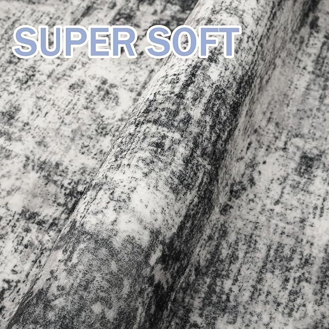 IOHOUZE Modern Abstract Area Rugs 5x7 Ft Washable Rugs - Image 7