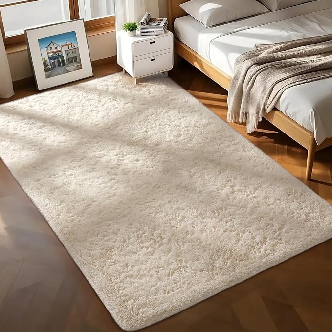 Ophanie Rugs for Living Room, Upgrade Non-Slip Fluffy Soft 5x8 Area Rug - Image 7