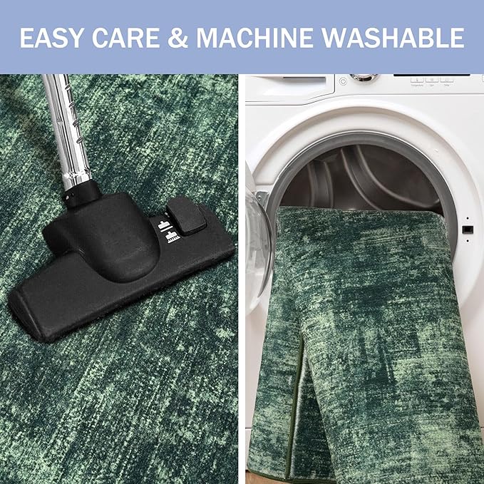 IOHOUZE Abstract Runner Rug 2x6 Ft Washable Runners - Image 4