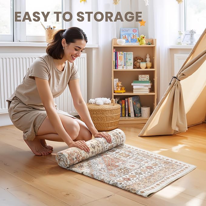 zesthome 3x18 Washable Runner Rug - Image 9