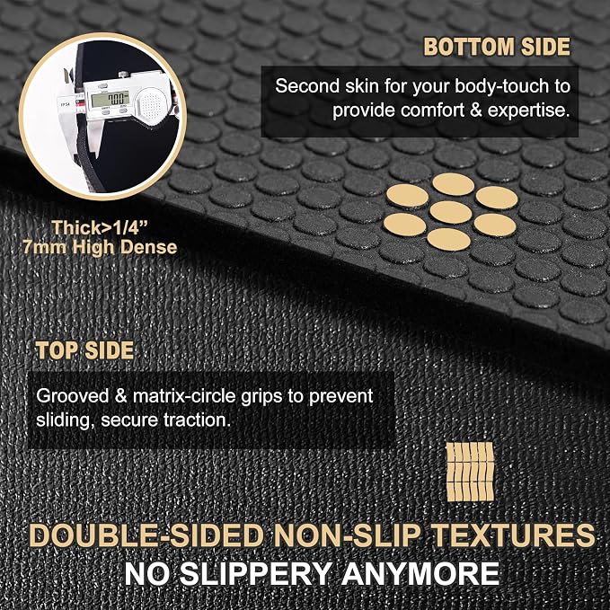 GXMMAT Extra Large Exercise Mat 16'x6'/12'x6'/10'x6'/8'x6', Extra Wide Workout - Image 2
