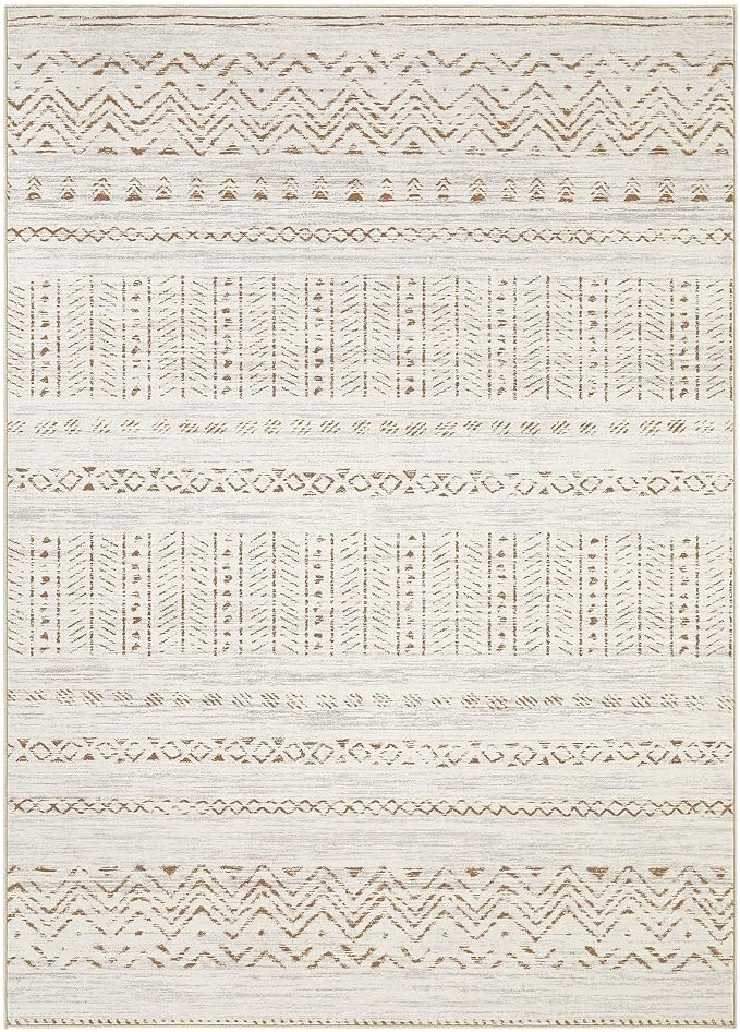 cotiled 5x8 Area Rugs Living Room Rug: Washable Boho Rugs - Image 9