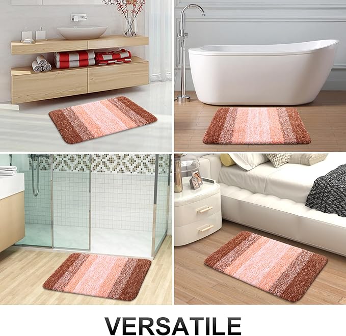 OLANLY Bathroom Runner Rugs Mat 44x24, Extra Soft Absorbent Microfiber Bath Rugs - Image 6