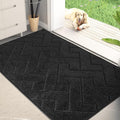 PURRUGS Dirt Trapping Door Mat 34" x 59", Non-Slip Machine Washable Entry Rug by PURRUGS