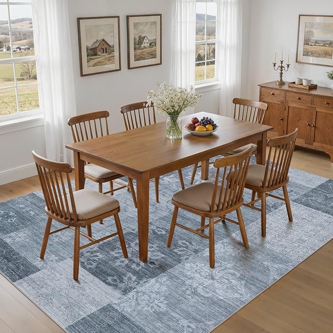 UERMEI 8x10 Area Rug for Living Room - Image 4