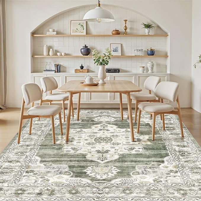 9x12 Washable Area Rug - Image 7