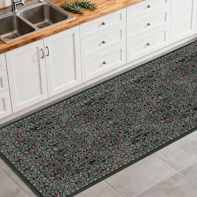 Washable 2'6" x 8' Runners for Hallways, Non Slip Long Floor Runner for Kitchen - Image 3
