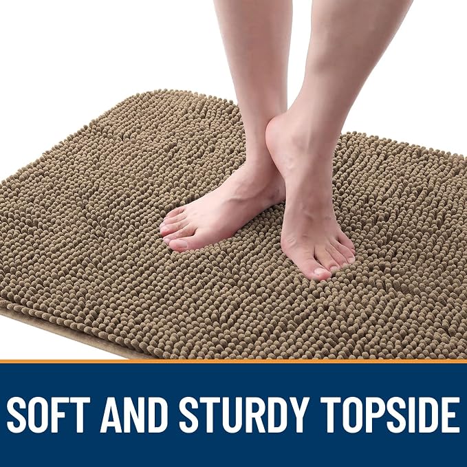 OLANLY Dog Door Mat for Muddy Paws 48x30, Absorbs Moisture and Dirt, Absorbent - Image 4