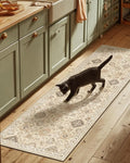Machine Washable Hallway Runner Rug: 2'6"x8' Kitchen Rugs Stain Resistant Non by palohom