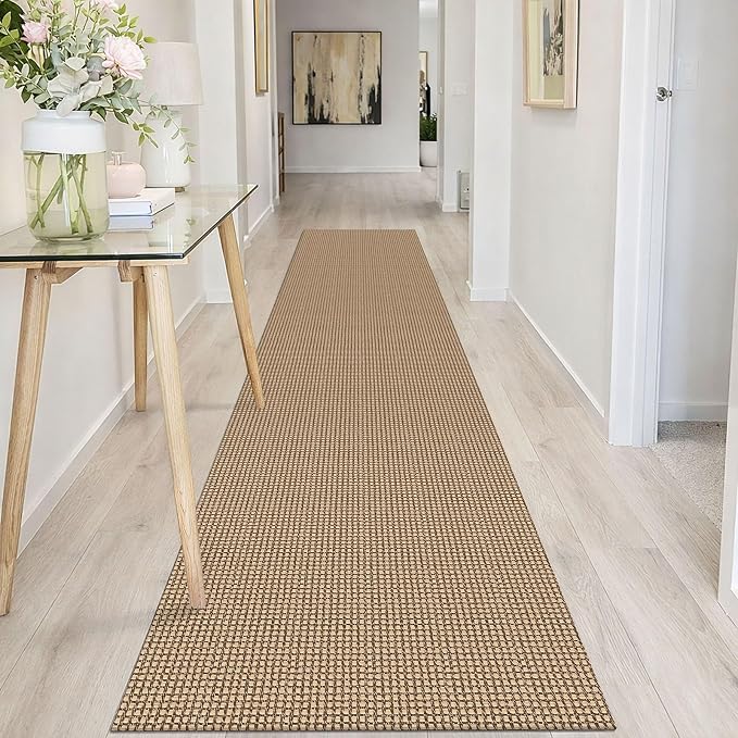 IOHOUZE Washable Runner Rug 2x10 Non Slip Rubber Backed Long Hallway Runner - Image 8