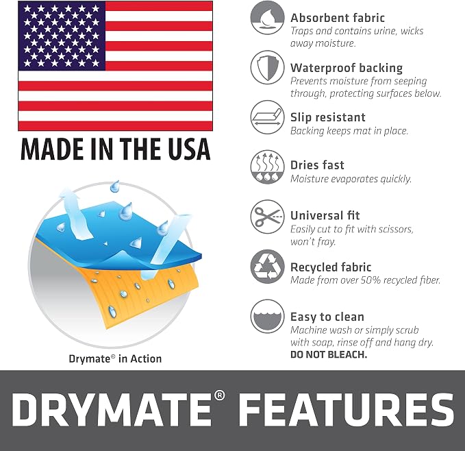 Drymate 12-Pack Washable Pee Pads - Image 6