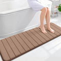 OLANLY Memory Foam Long Bathroom Rugs Runner 59x20, Super Soft Absorbent Bath by OLANLY