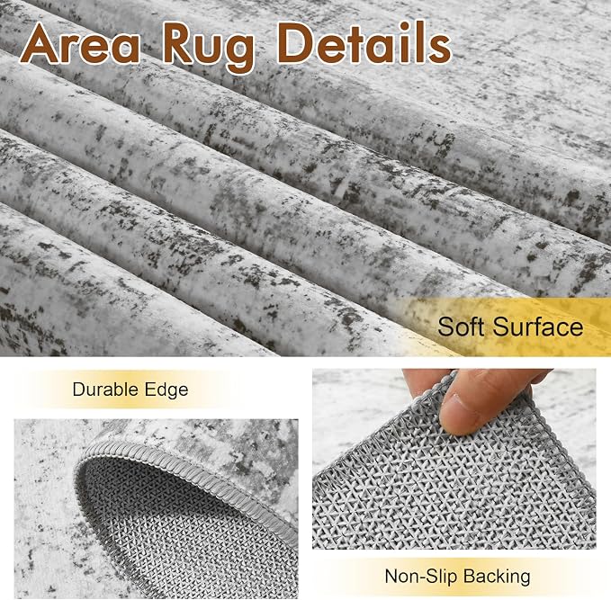 9x12 Ft Extra Large Washable Area Rugs - Image 6