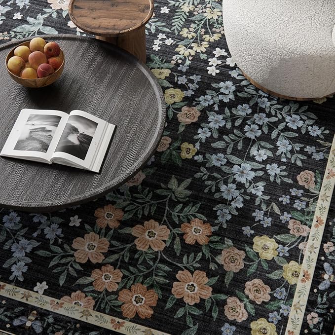 Washable Living Room Area Rug: 8x10 Rugs - Image 3