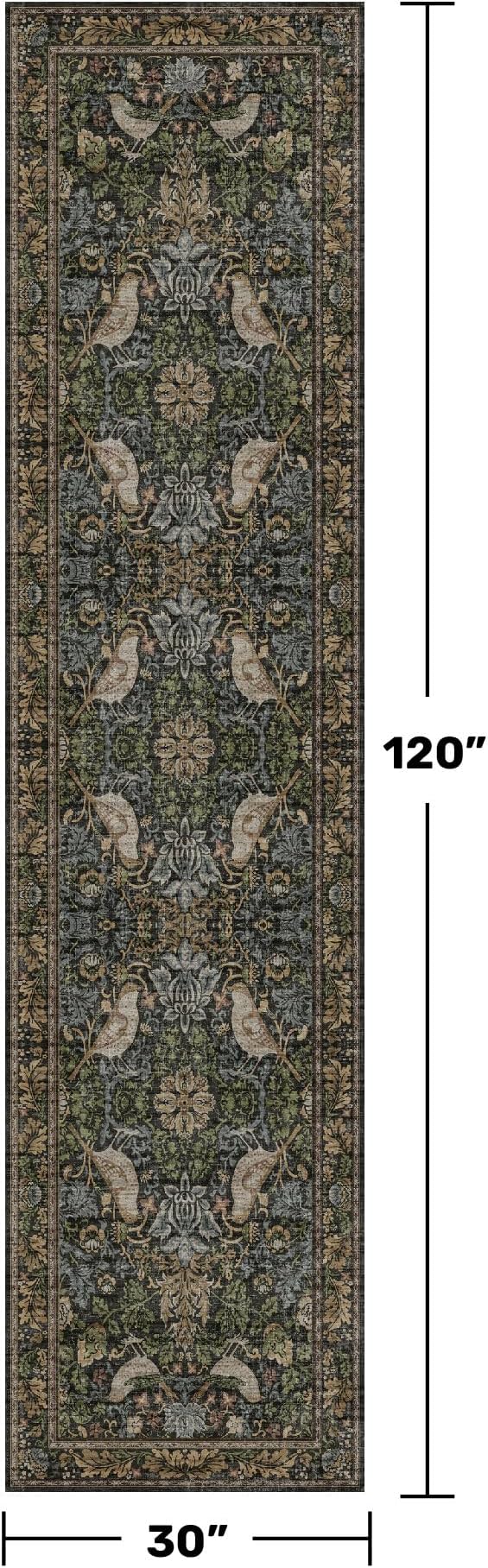 Vintage Runner Rugs for Hallways - Image 2