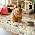 Small 2x3 Area Rugs for Entryway: Washable Kitchen Runner Rug Non Slip Soft Low by Puino