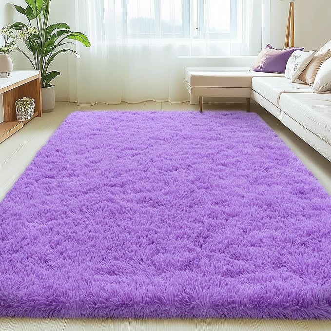 Mugorn 6x9 Rugs for Living Room, Large Fluffy Area Rugs for Bedroom, Soft by MUGORN