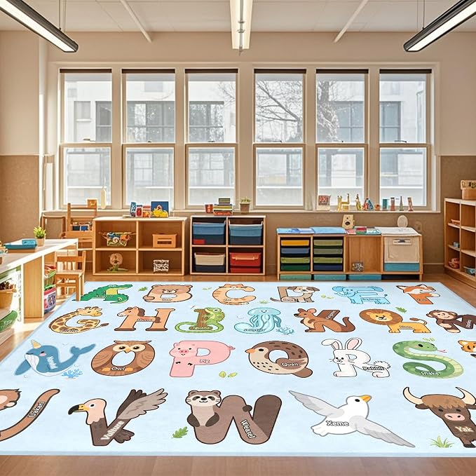Kids Rugs for Playroom Classroom - Image 5