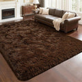 Andecor Soft Fluffy Bedroom Rugs, 6 x 9 Feet Indoor Shaggy Plush Area Rug by Andecor