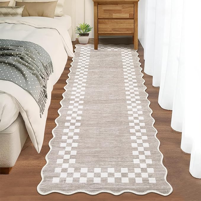 Rug Runners for Hallways 2x8 Washable Kitchen Runner Rug Non Slip Low Pile - Image 3