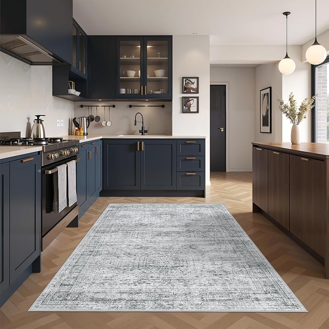 Area Rugs 4x6 for Living Room, Non-Slip Backing Small Kids Rugs for Bedroom - Image 4