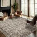 CHAMPLANT Washable Area Rug 10'x14' Boho Design Non-Shedding Easy Care Ideal by CHAMPLANT