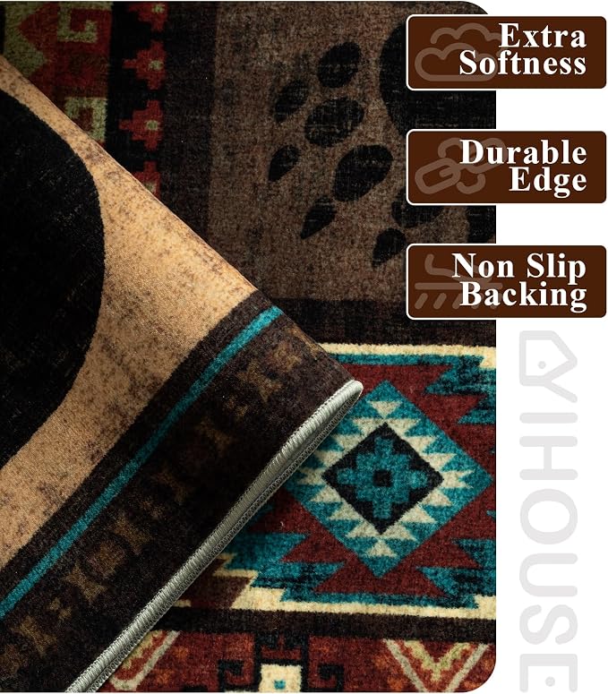 Hallway Runner Rug 2x6 Indoor Door Mat - Image 5