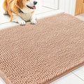 Smiry Dog Door Mat for Muddy Paws 30x20, Absorbent Dirt Trapper, Non-Slip by Smiry