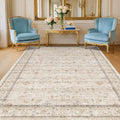 Farmhouse 6x8 Area Rug for Living Room, Dining Room & Home Office, Soft Modern by HazoHaus