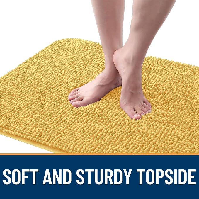 OLANLY Dog Door Mat for Muddy Paws 47x24, Absorbs Moisture and Dirt, Absorbent - Image 4